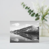 Kylemore Lake B&W Briefkaart (Staand voorkant)