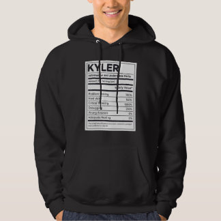 Kyler Nutrition Information Problem Solution Hard Hoodie