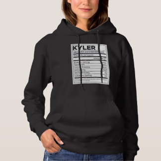 Kyler Nutrition Information Problem Solution Hard Hoodie
