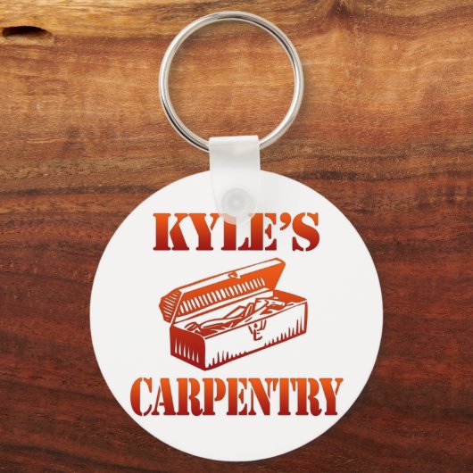 Kyle's Carpentry Sleutelhanger (Voorkant)