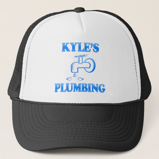 Kyle's Plumbing Trucker Pet (Voorkant)