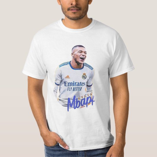 KYLIAN MBAPPE REAL MADRID T-SHIRT (Voorkant)