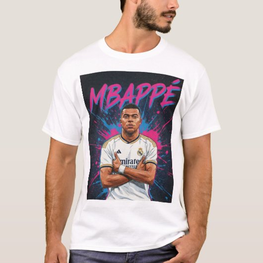 Kylian Mbappé T-shirt (Voorkant)