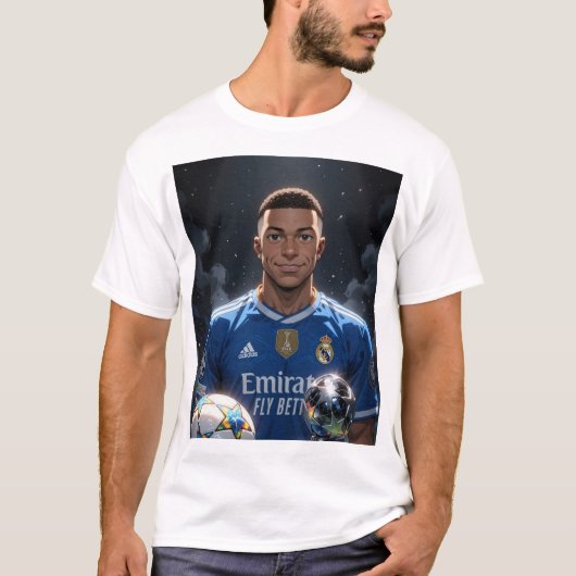 Kylian Mbappé T-shirt (Voorkant)