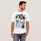 Kylian Mbappé T-shirt (Voorkant volledig)