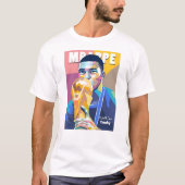 Kylian Mbappé voor WPAP T-shirt (Voorkant)