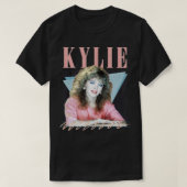 Kylie 80s Retro Fan Design T-shirt (Design voorkant)