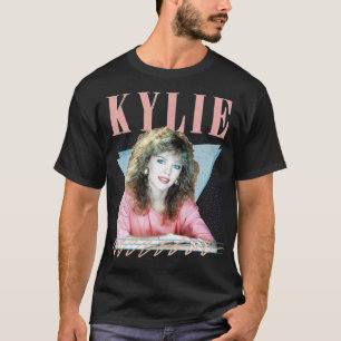 Kylie 80s Retro Fan Design T-shirt