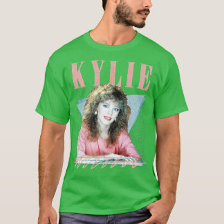 Kylie 80s Retro Fan Design T-shirt