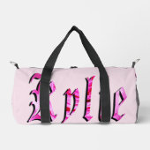 "Kylie" Bloem Roze Kylie Naam, Plunjezak (Voorkant)