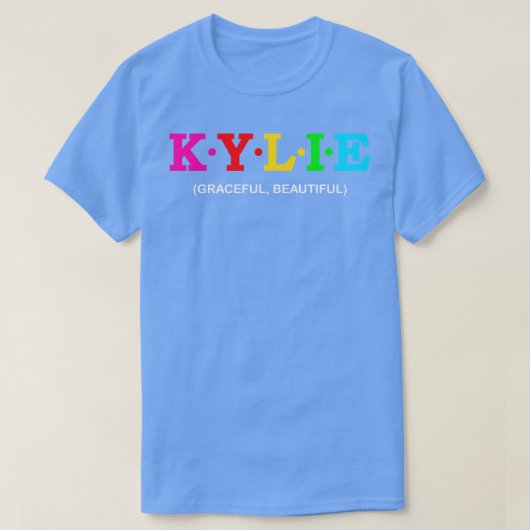 Kylie Graceful Mooi T-shirt (Design voorkant)