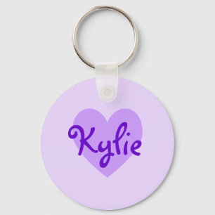 Kylie in Paars Sleutelhanger
