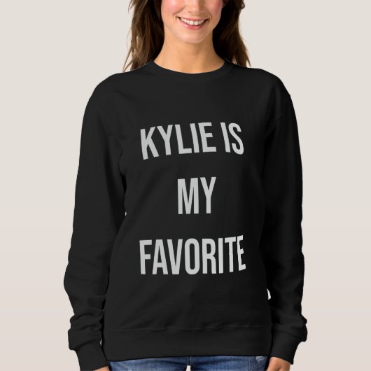Kylie is mijn favoriet trui (Voorkant)