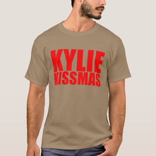 Kylie Kissmas T-shirt (Voorkant)