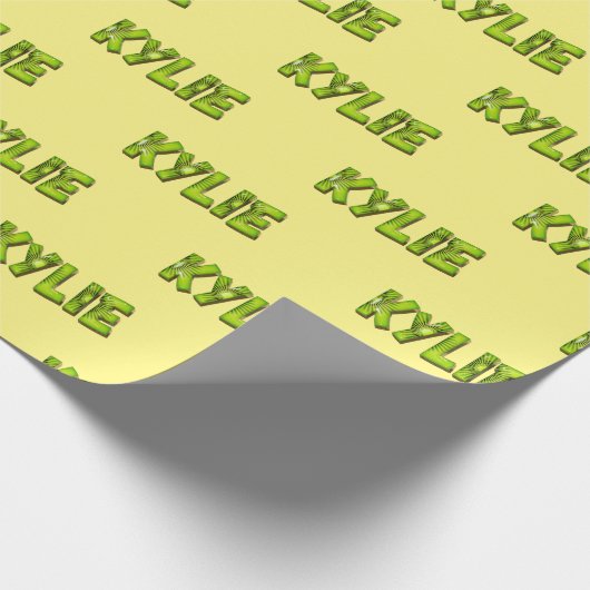 Kylie Kiwi Fruit Geschenk papier Geschenkpapier (Hoek)