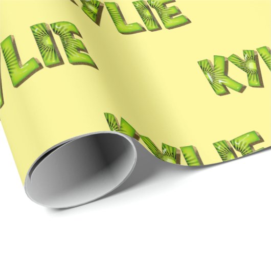 Kylie Kiwi Fruit Geschenk papier Geschenkpapier (Rol Hoek)