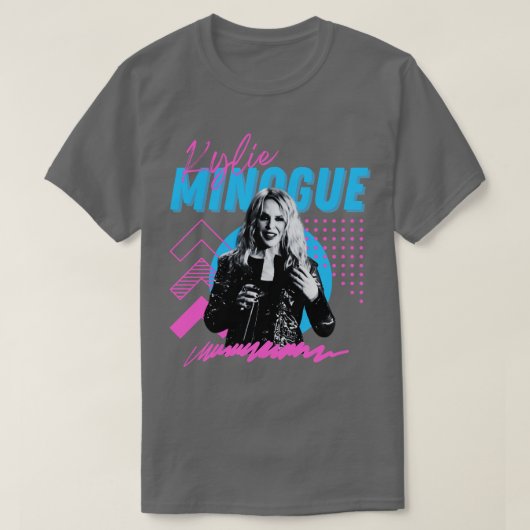 Kylie minogueoriginal retro TShirt (Design voorkant)