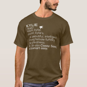 Kylie Naam Kylie Definitie Kylie Vrouw Naam Kyli T-shirt