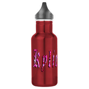 Kylie, naam, Logo, Waterfles