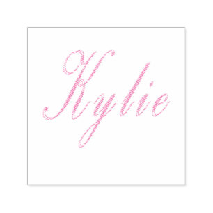 Kylie, naam, Logo, Zelfinktende Stempel
