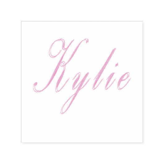 Kylie, naam, Logo, Zelfinktende Stempel (Design)