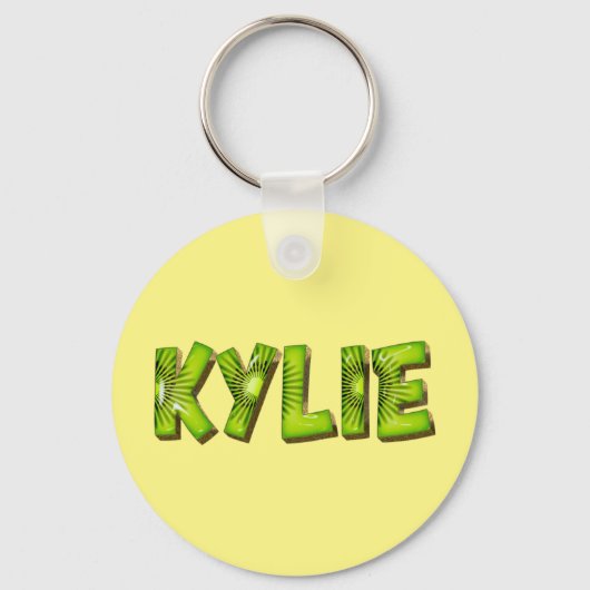 Kylie Name Kiwi Design Schlüsselanhänger Sleutelhanger (Voorkant)