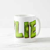 Kylie Name Kiwi Style Tasse Teetasse Kaffeetasse Koffiemok (Voorkant rechts)