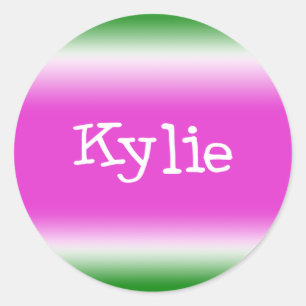 Kylie Ronde Sticker