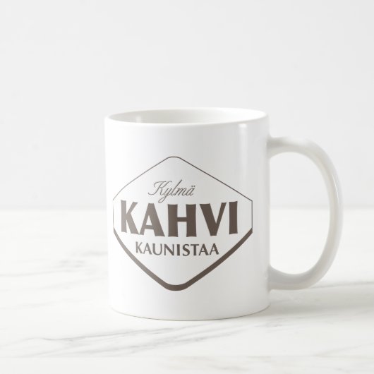 Kylmä Kahvi Kaunistaa Mok 2 (Rechts)