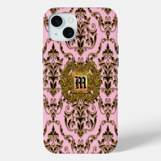 Kylsworth Damask Victoriaans Girl Case-Mate iPhone Case (Achterkant)