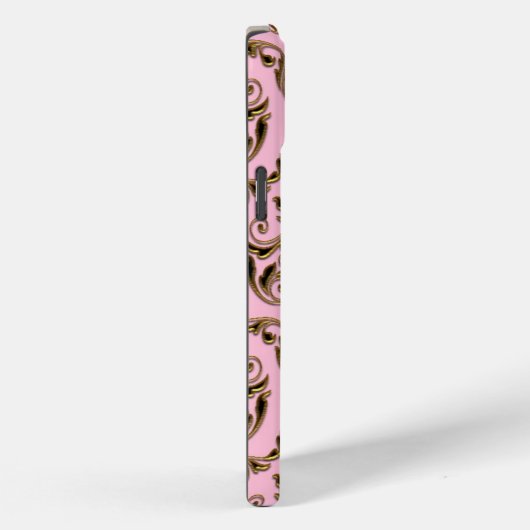 Kylsworth Damask Victoriaans Girl Case-Mate iPhone Case (Achterkant / Rechts)