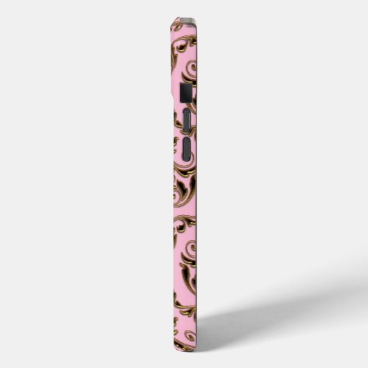 Kylsworth Damask Victoriaans Girl Case-Mate iPhone Case (Achterkant / Links)