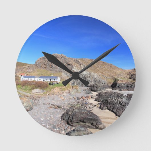 Kynance Cove Wall Clock Ronde Klok (Voorkant)