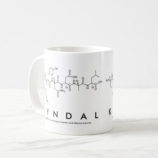 Kyndal peptide name mok (Voorkant links)