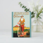 Kynoch Cycyles - fietsenPoster Art Briefkaart (Staand voorkant)