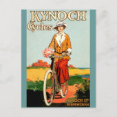 Kynoch Cycyles -  fietsenPoster Art Briefkaart (Voorkant)