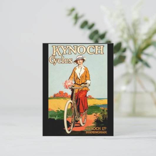 KYNOCH-fietsen Briefkaart (Staand voorkant)