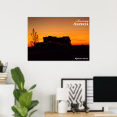 Kynuna sunrise poster (Thuiskantoor)