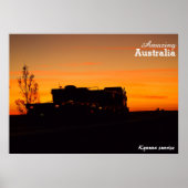 Kynuna sunrise poster (Voorkant)