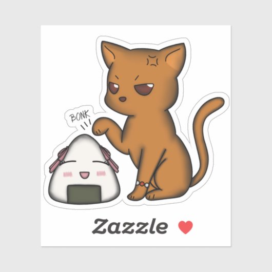 Kyo and Tohru  Sticker (Vel)