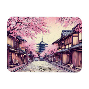 Kyoji Japan Kersenbloesem Landschap Magneet