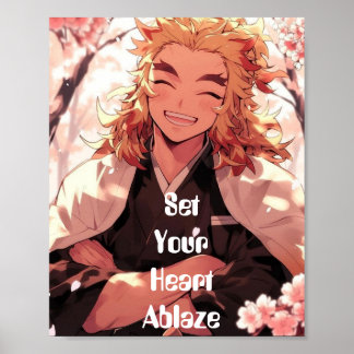 Kyojuro Rengoku-Poster Poster