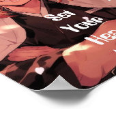 Kyojuro Rengoku-Poster Poster (Hoek)