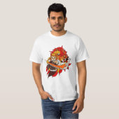 kyojuro rengoku t-shirt (Voorkant volledig)