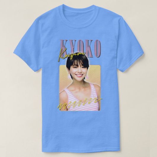 Kyoko Koizumi Retro 80s Fan Art Design T-shirt (Design voorkant)