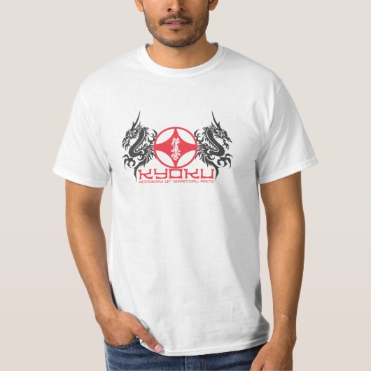 Kyoku Karate Academy Economy Shirt (Voorkant)