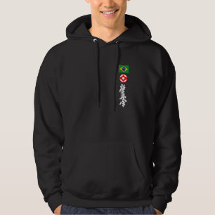 Kyokushin Brazilië Karate Braziliaanse vlag Kyokus Hoodie