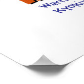 Kyokushin Dojo Student Belt Commemoration Poster (Hoek)