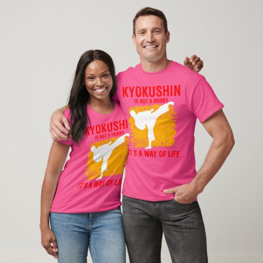 Kyokushin is geen hobby, het is een manier van lev t-shirt (Unisex)