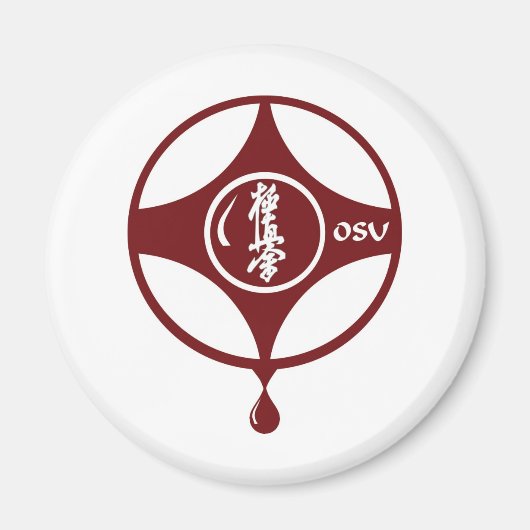 Kyokushin KANKU Magneet (Voorkant)